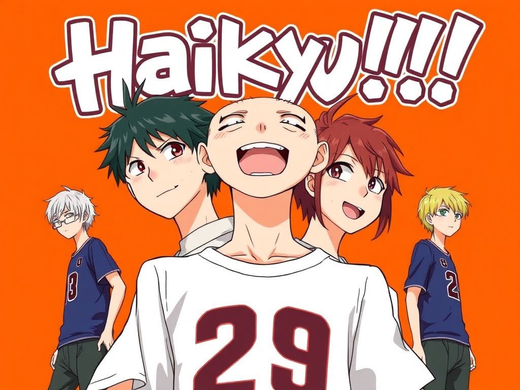 排球少年 manga cover artwork